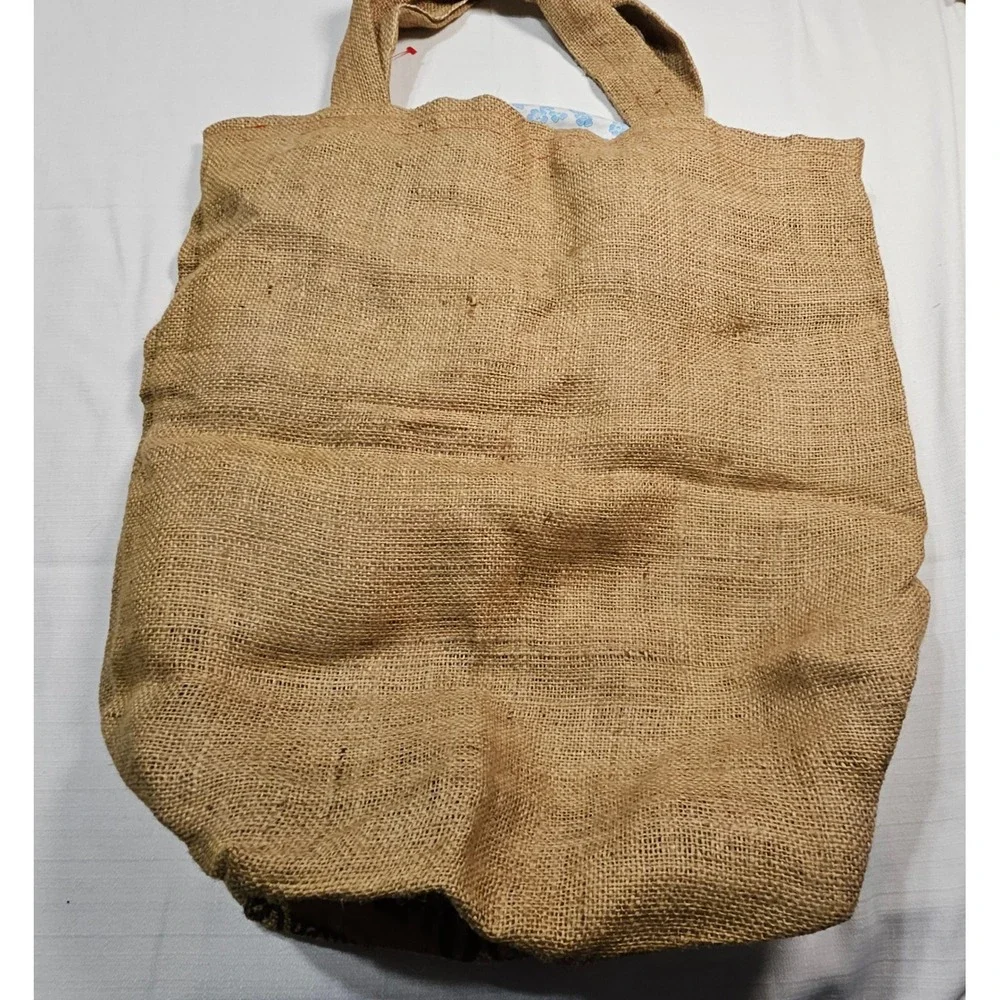 N/A vintage burlap